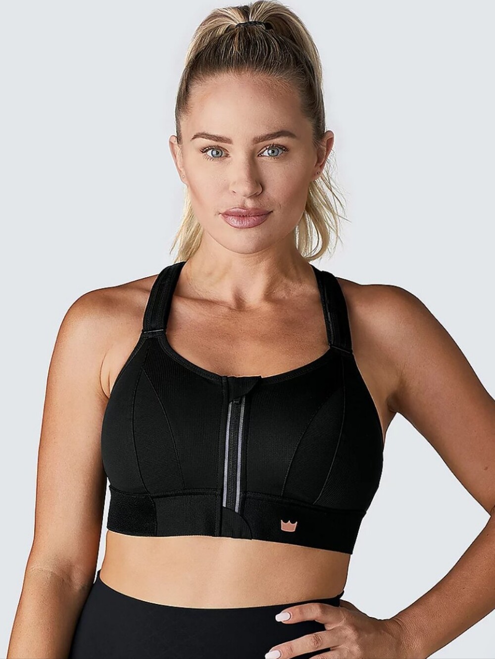 Shefit Women's Ultimate High-Impact Sports Bra In Black